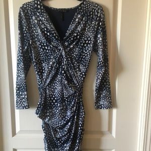 Blue BCBG dress